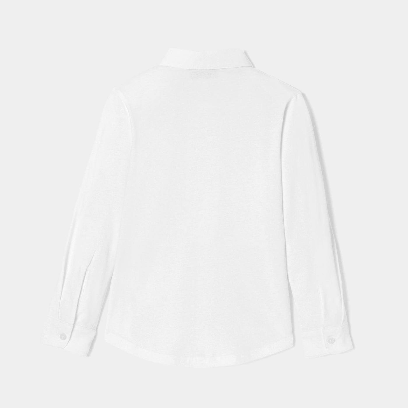 Boy shirt in mercerised cotton