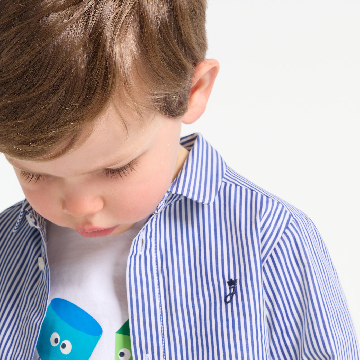 Baby boy striped shirt