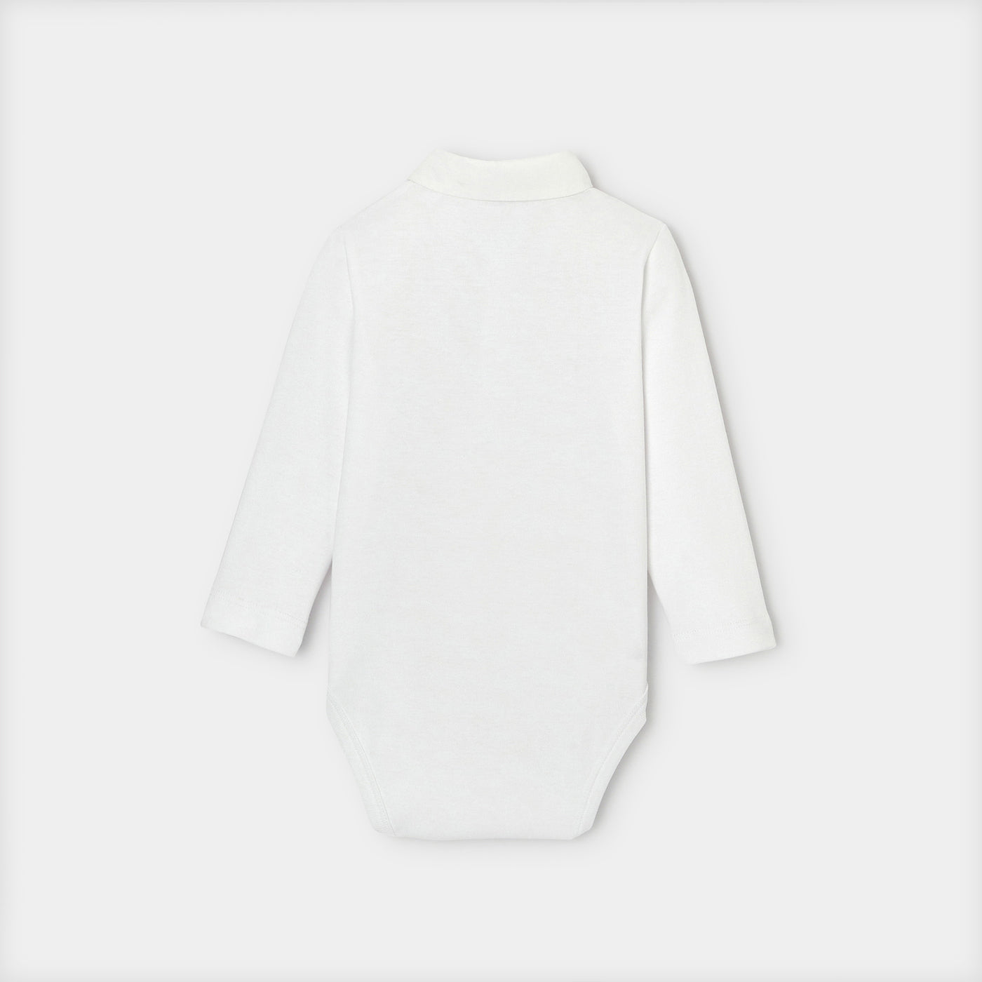 Baby boy Oxford collar bodysuit