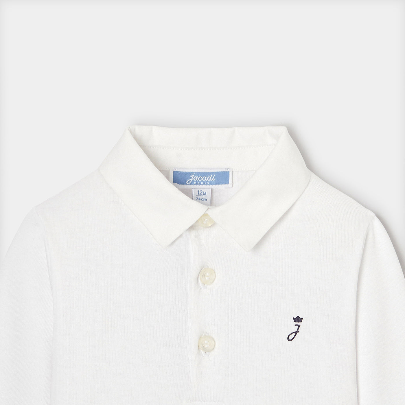 Baby boy Oxford collar bodysuit