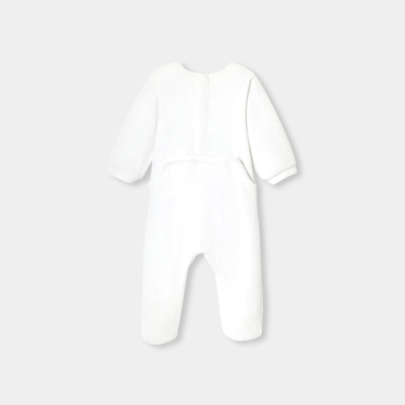 Baby girl velvet bouclette pyjamas