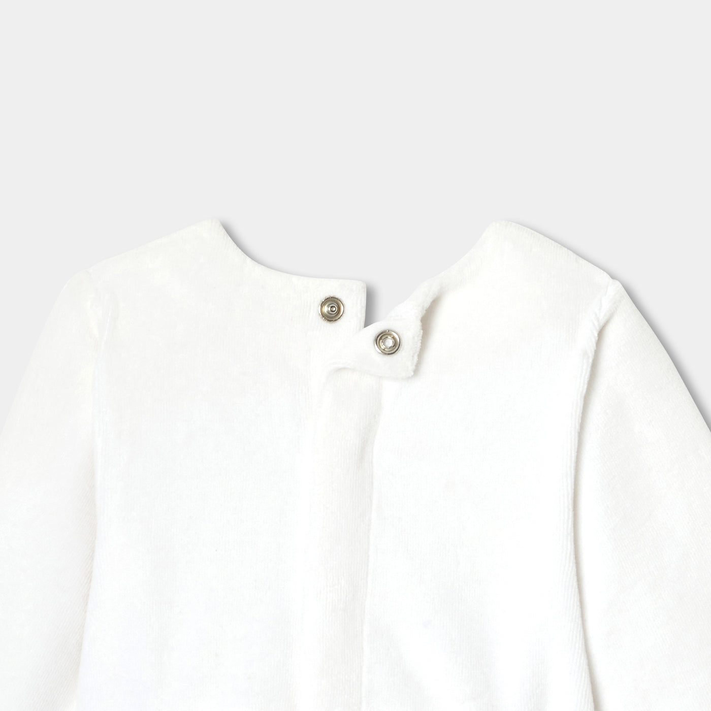 Baby girl velvet bouclette pyjamas