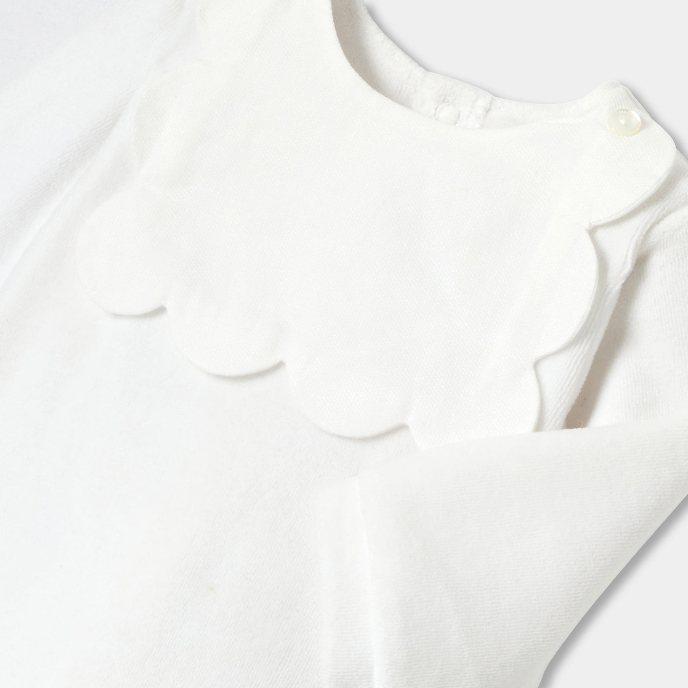 Baby girl velvet bouclette pyjamas