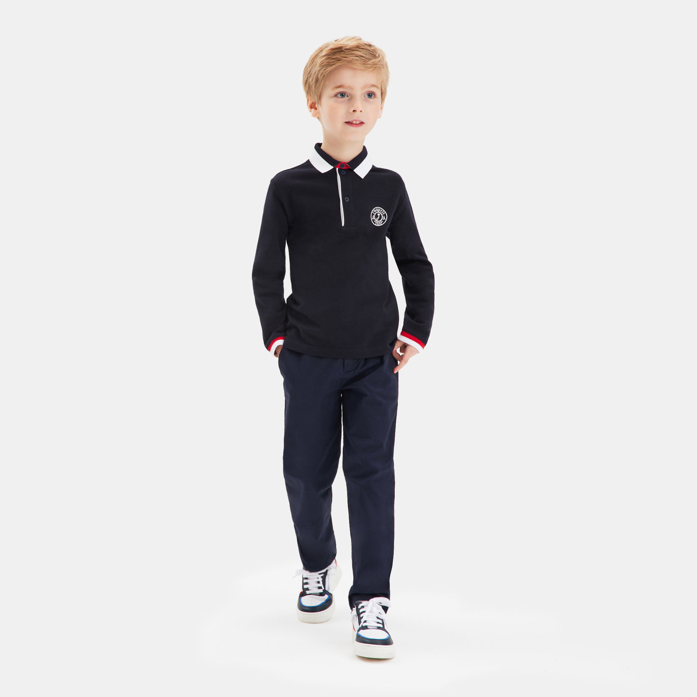 Boy Rugby spririt polo shirt