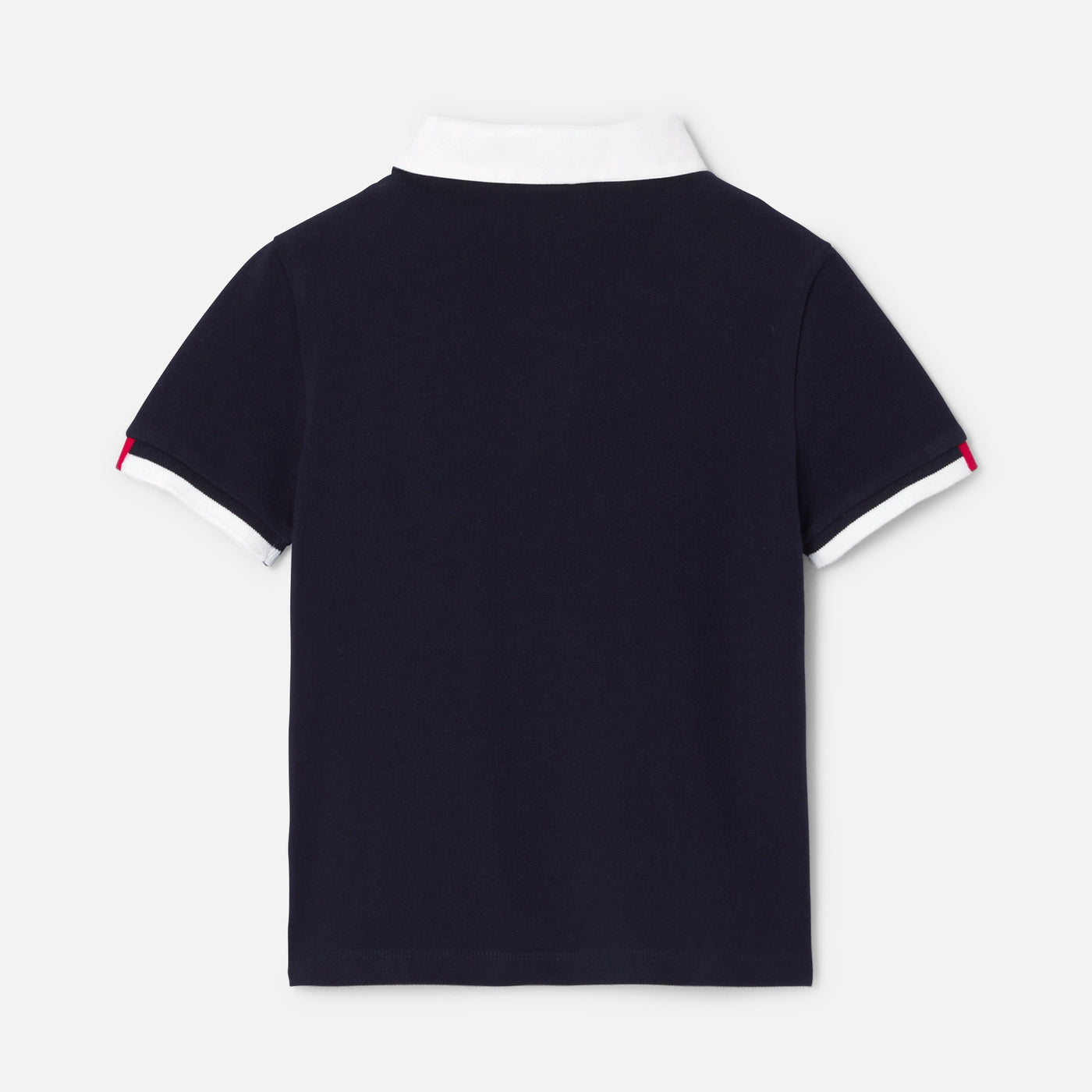 Boy short-sleeved polo shirt