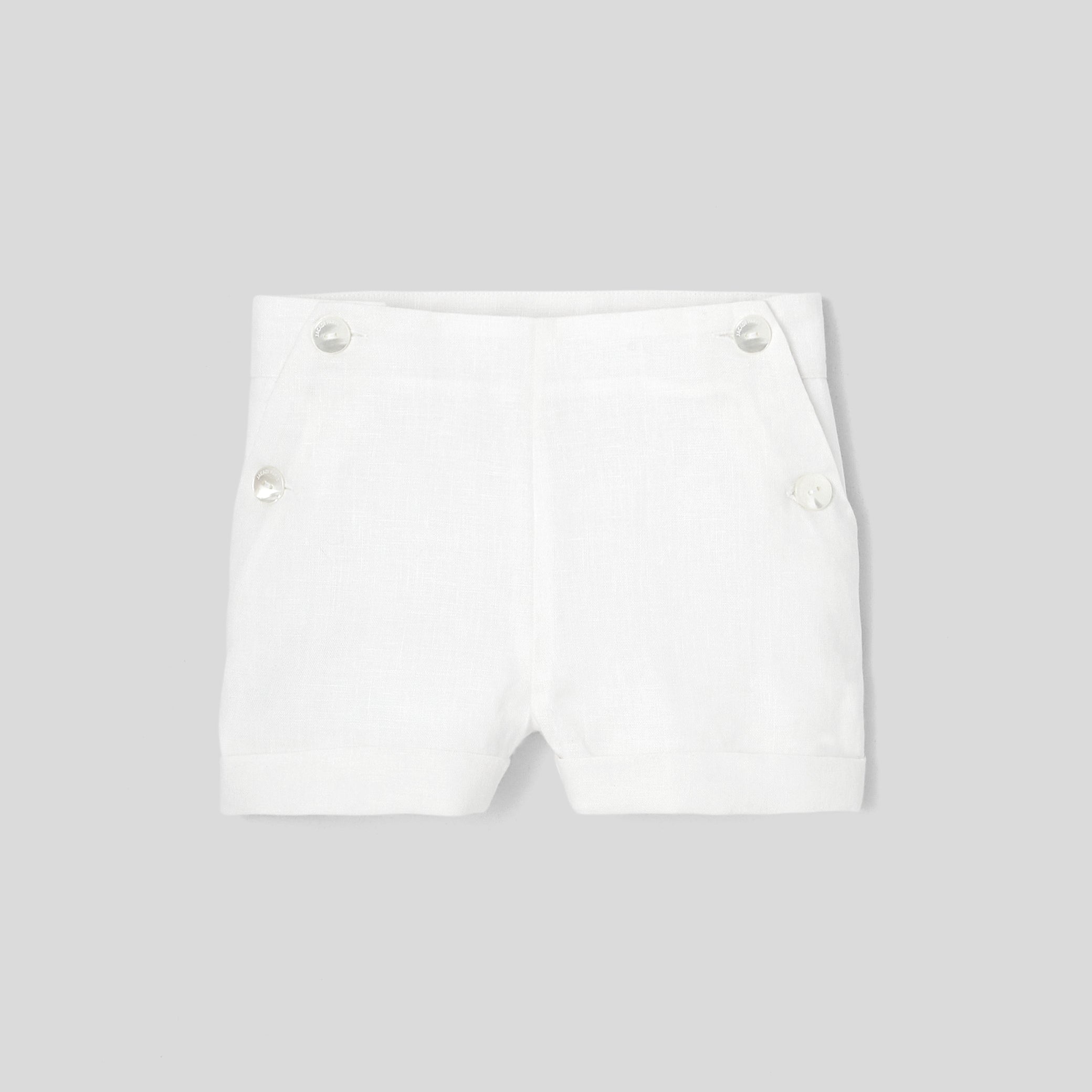 Toddler boy drop front shorts
