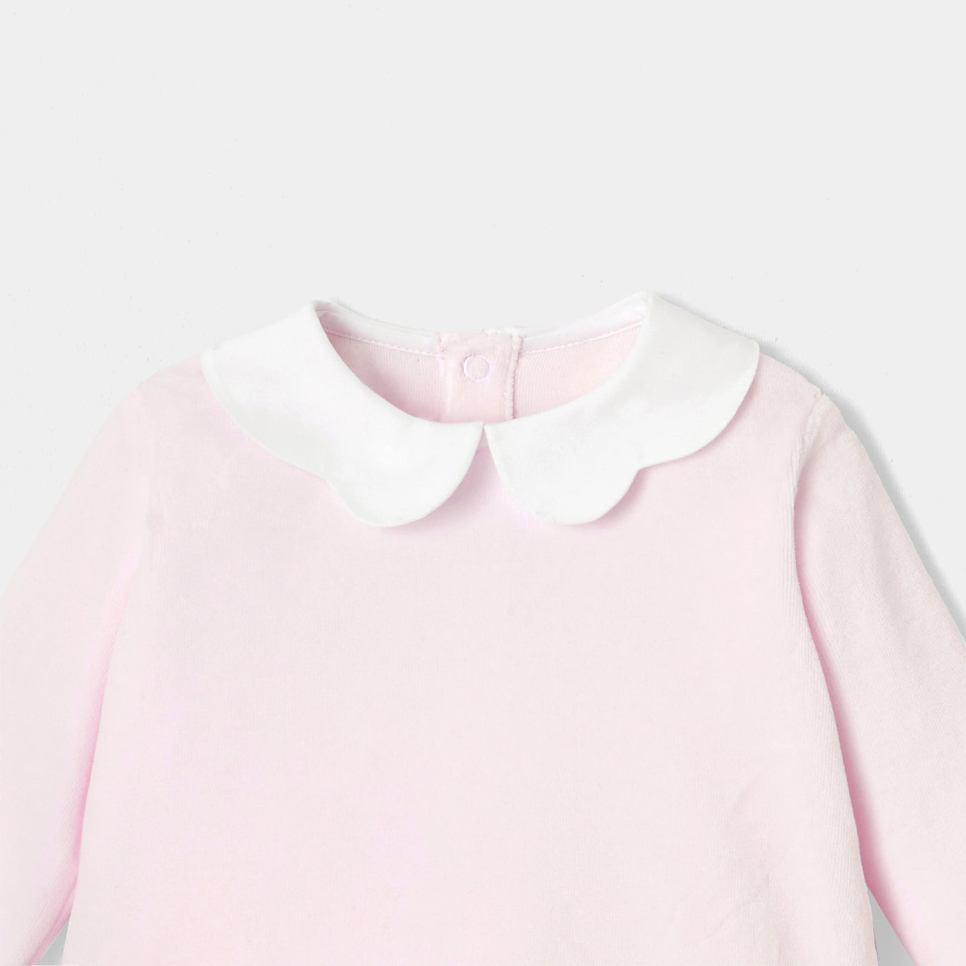 Baby girl velvet set