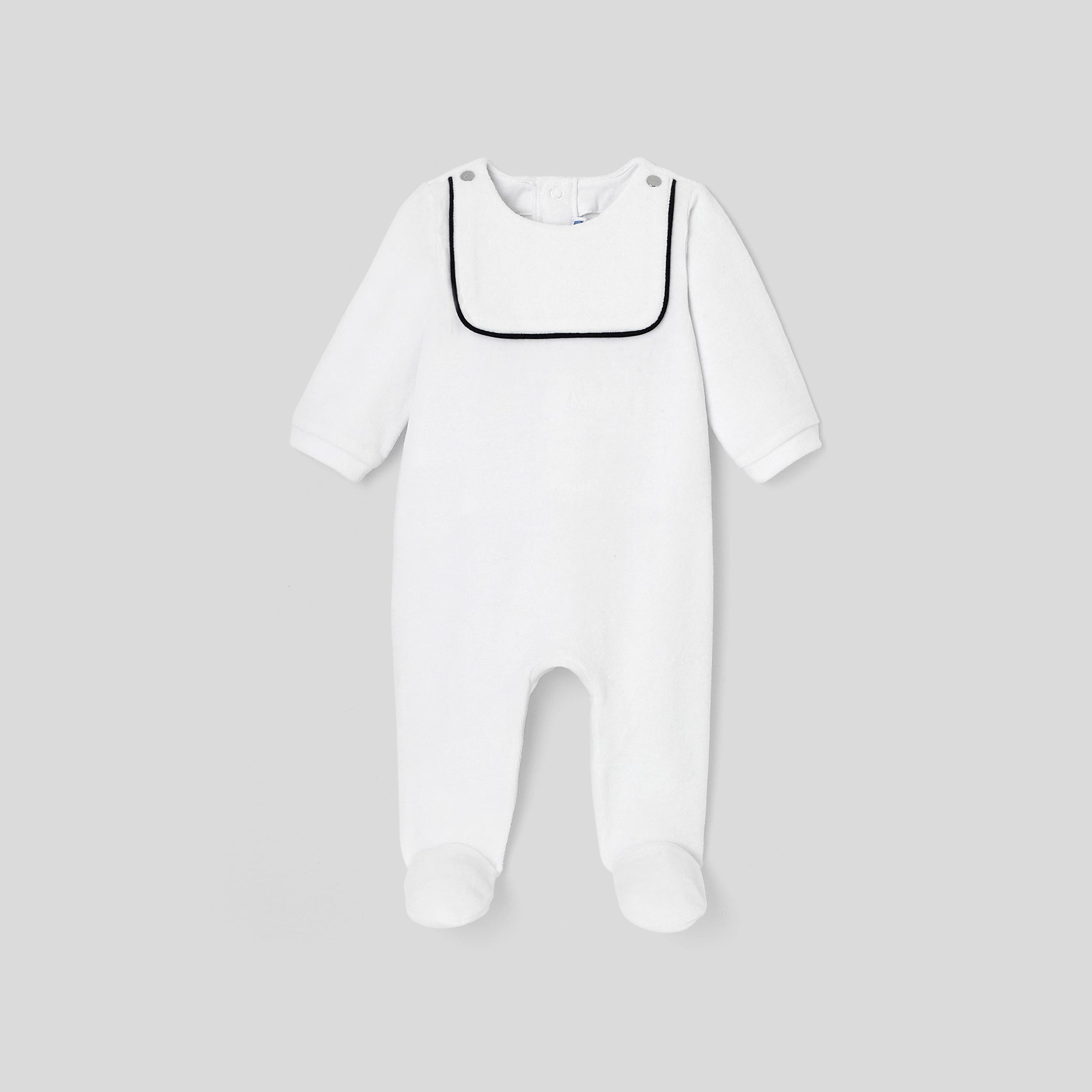 Baby boy velour pyjamas