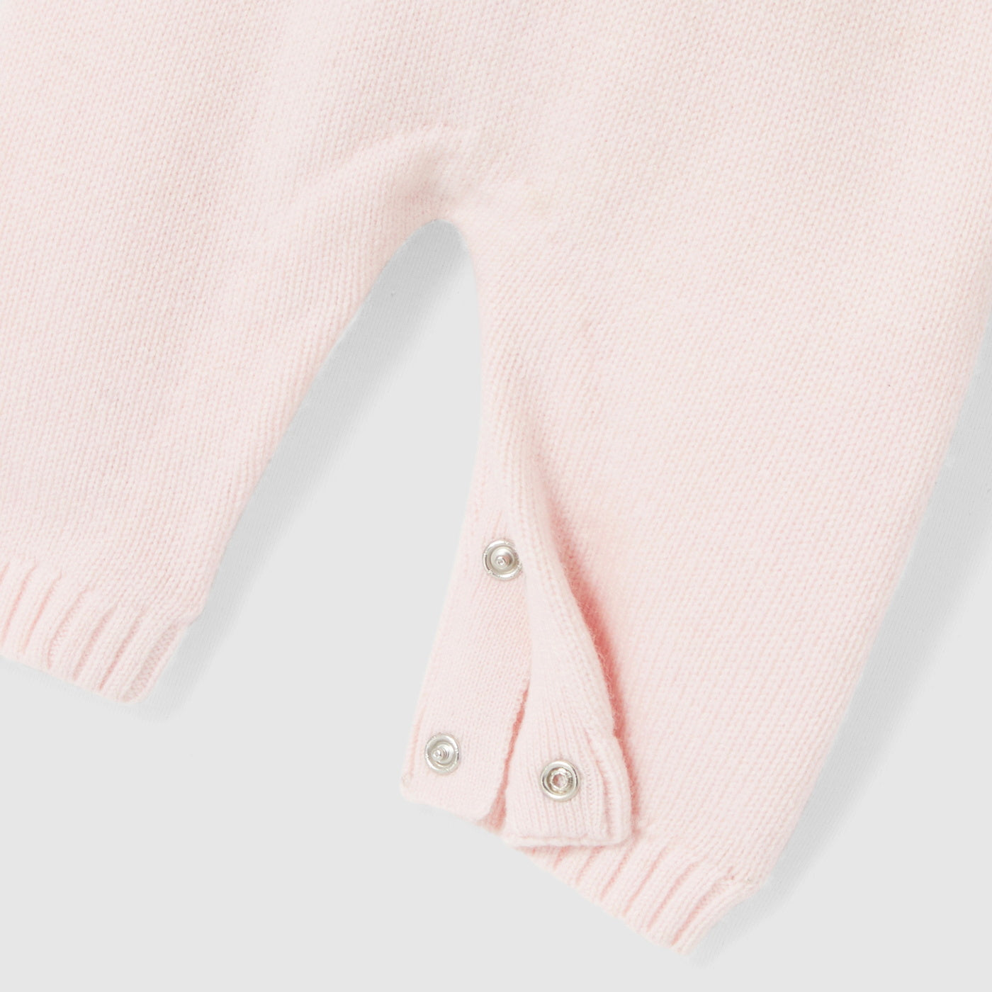 Baby girl knit dungarees