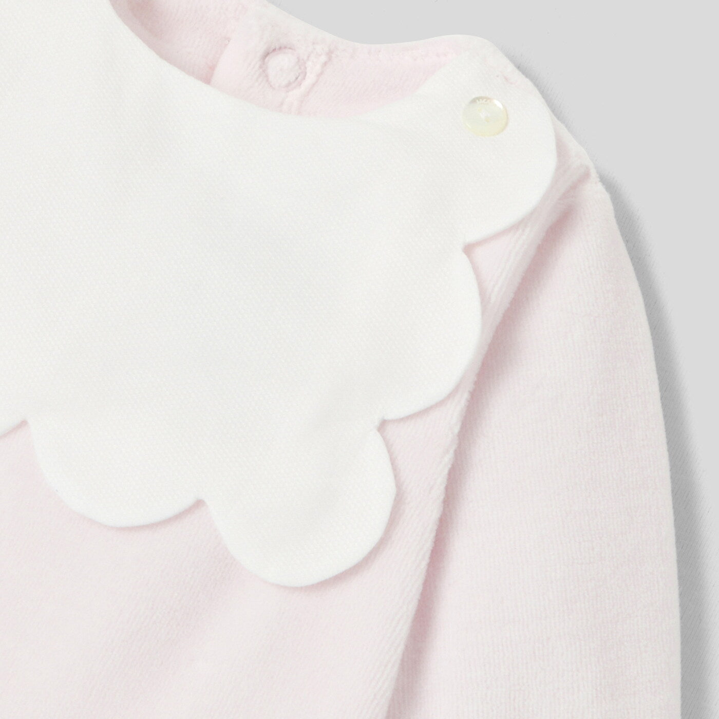 Baby girl velvet bouclette pyjamas