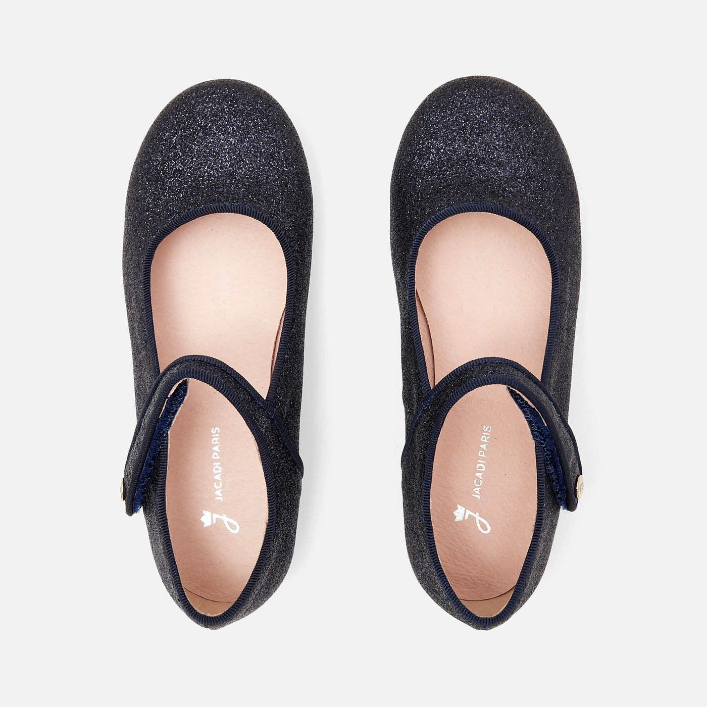 Girl glittery Mary Janes