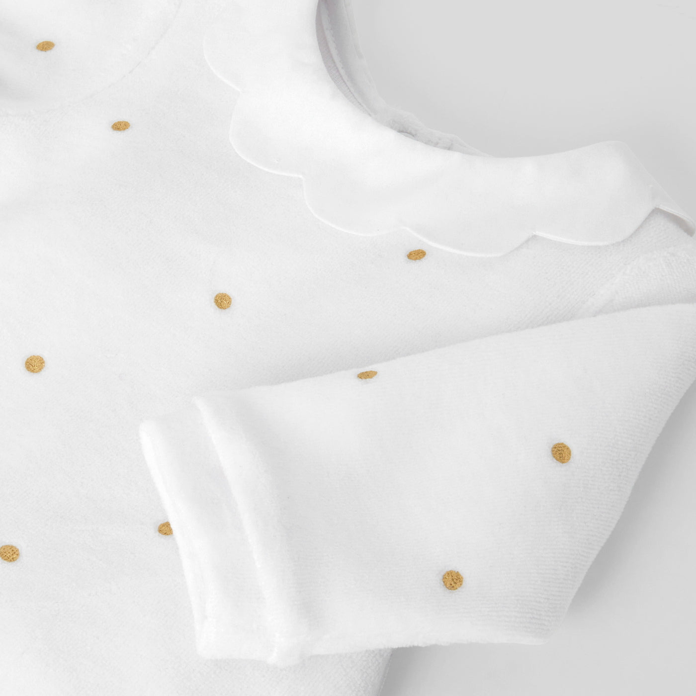 Baby girl velvet pyjamas