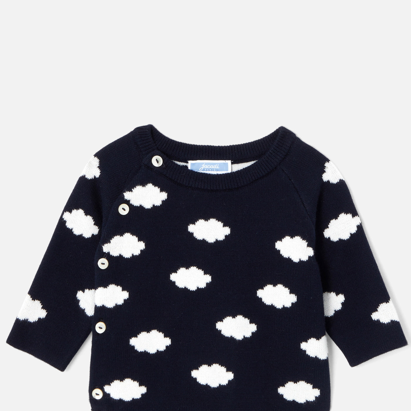 Baby set in jersey knit