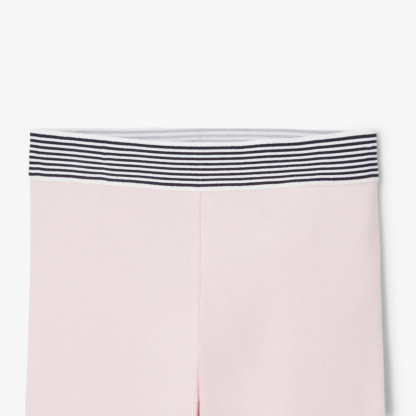 Girl cotton piqué leggings
