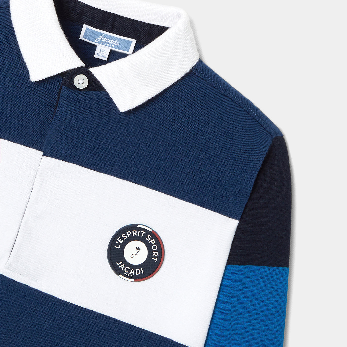 Boy long-sleeved polo shirt