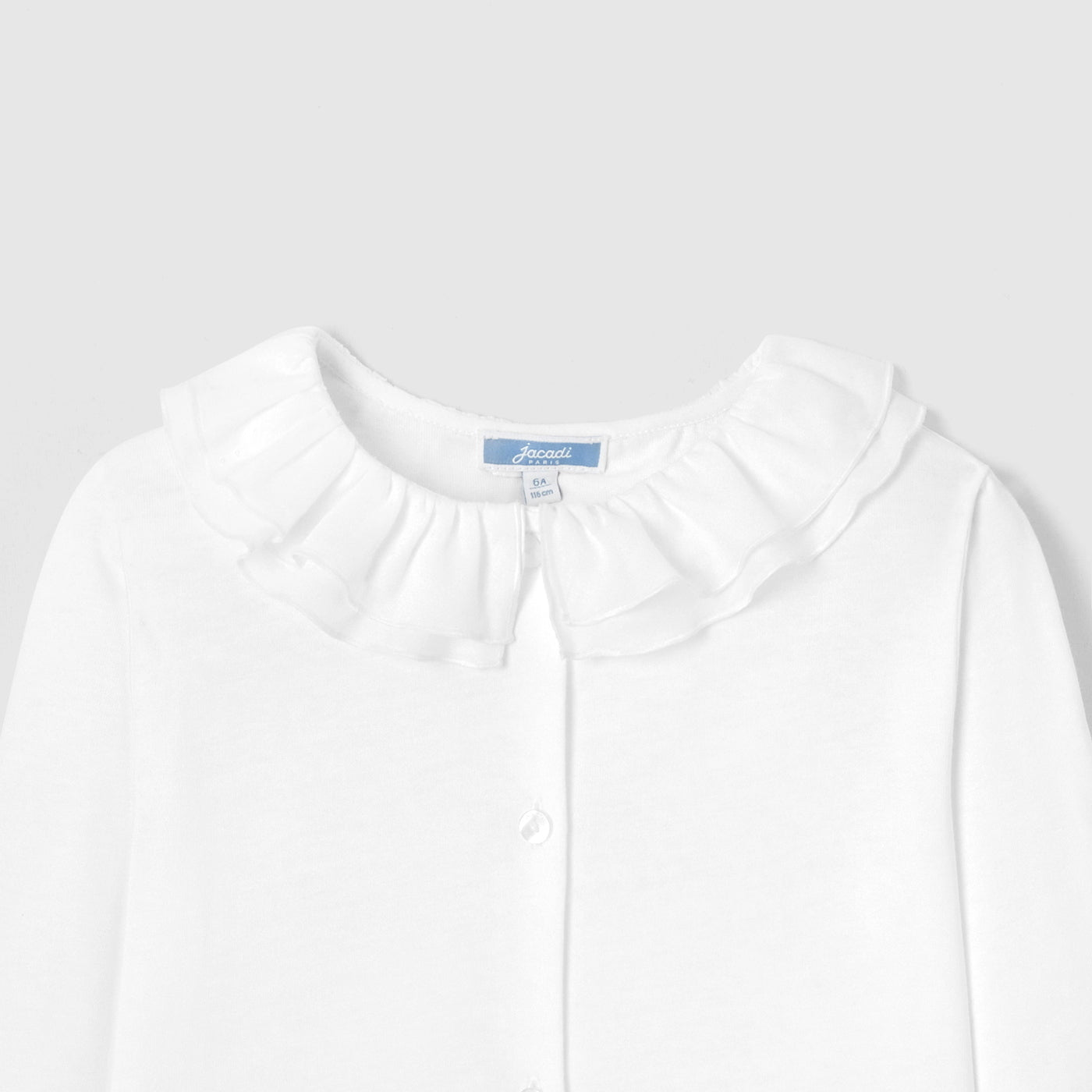 Girl blouse in poplin