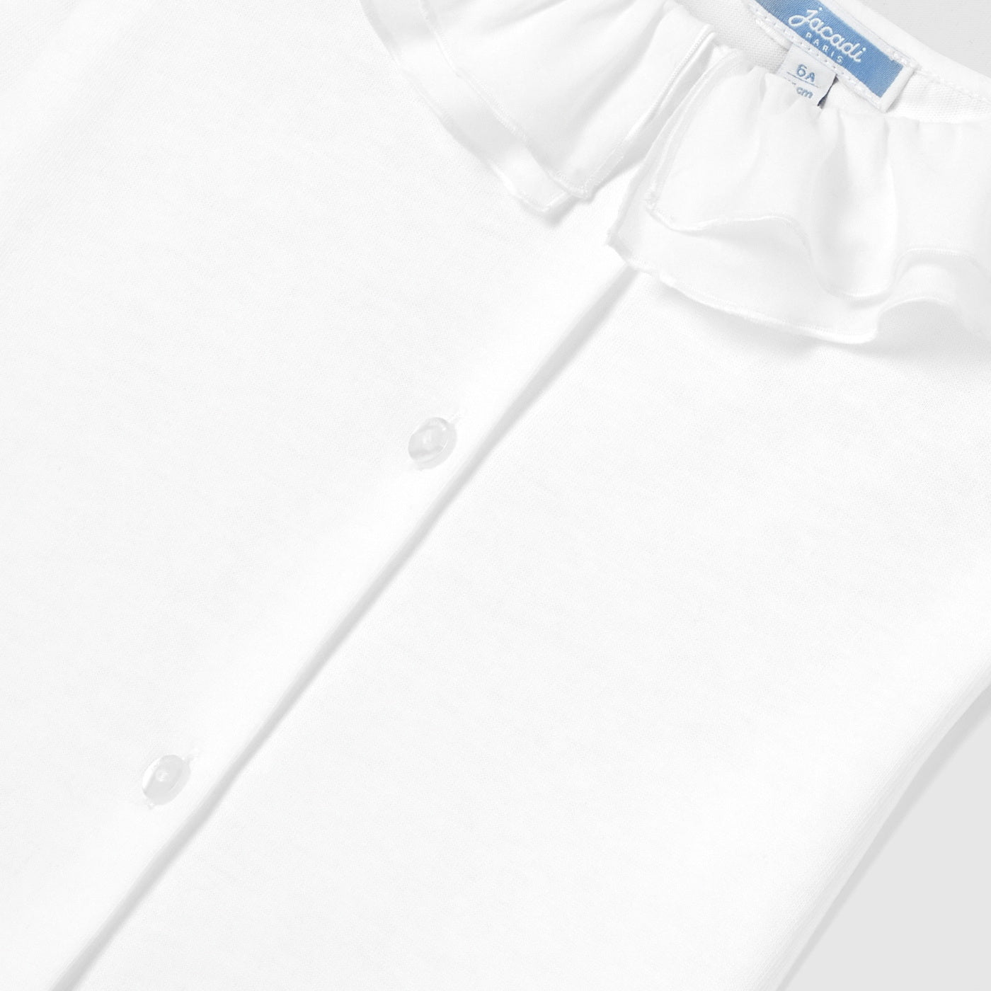 Girl blouse in poplin