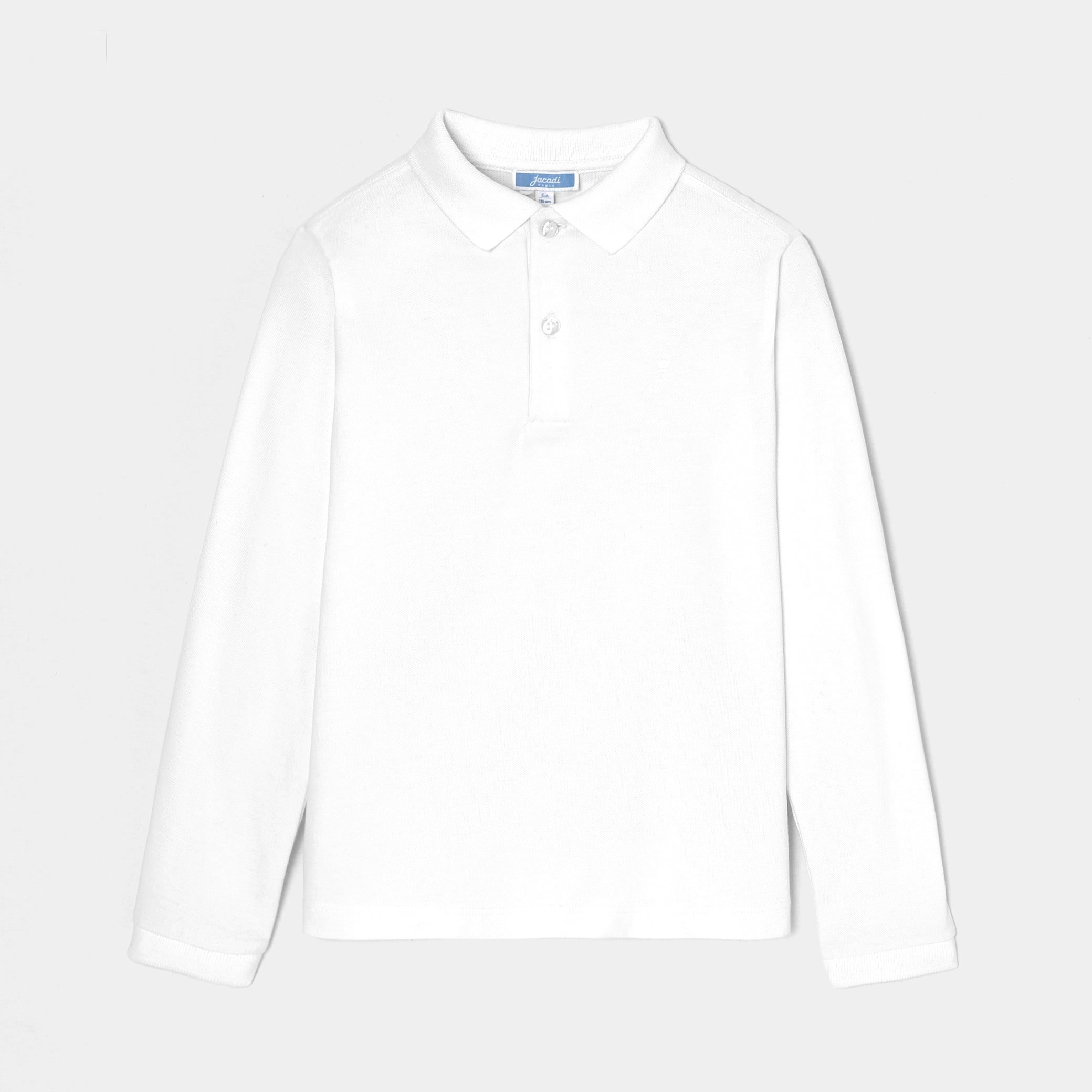 Kid long-sleeved polo shirt