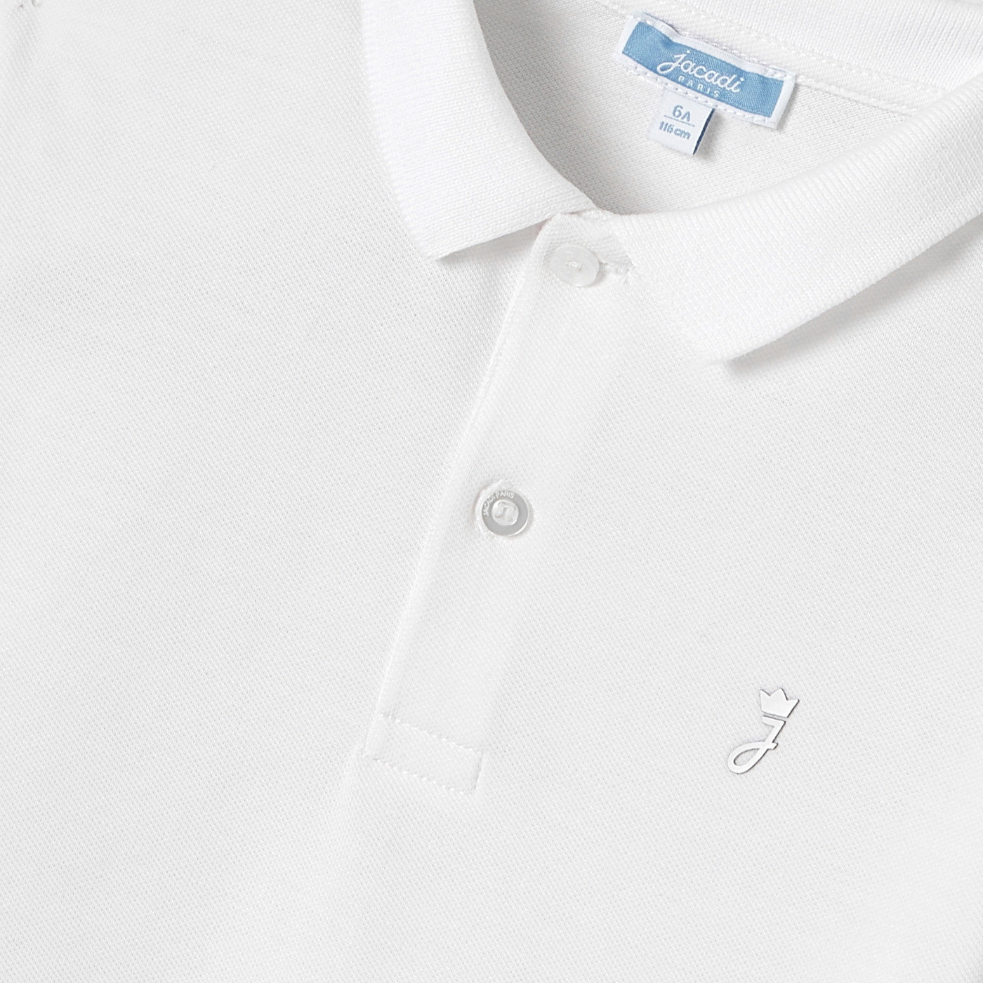 Kid long-sleeved polo shirt