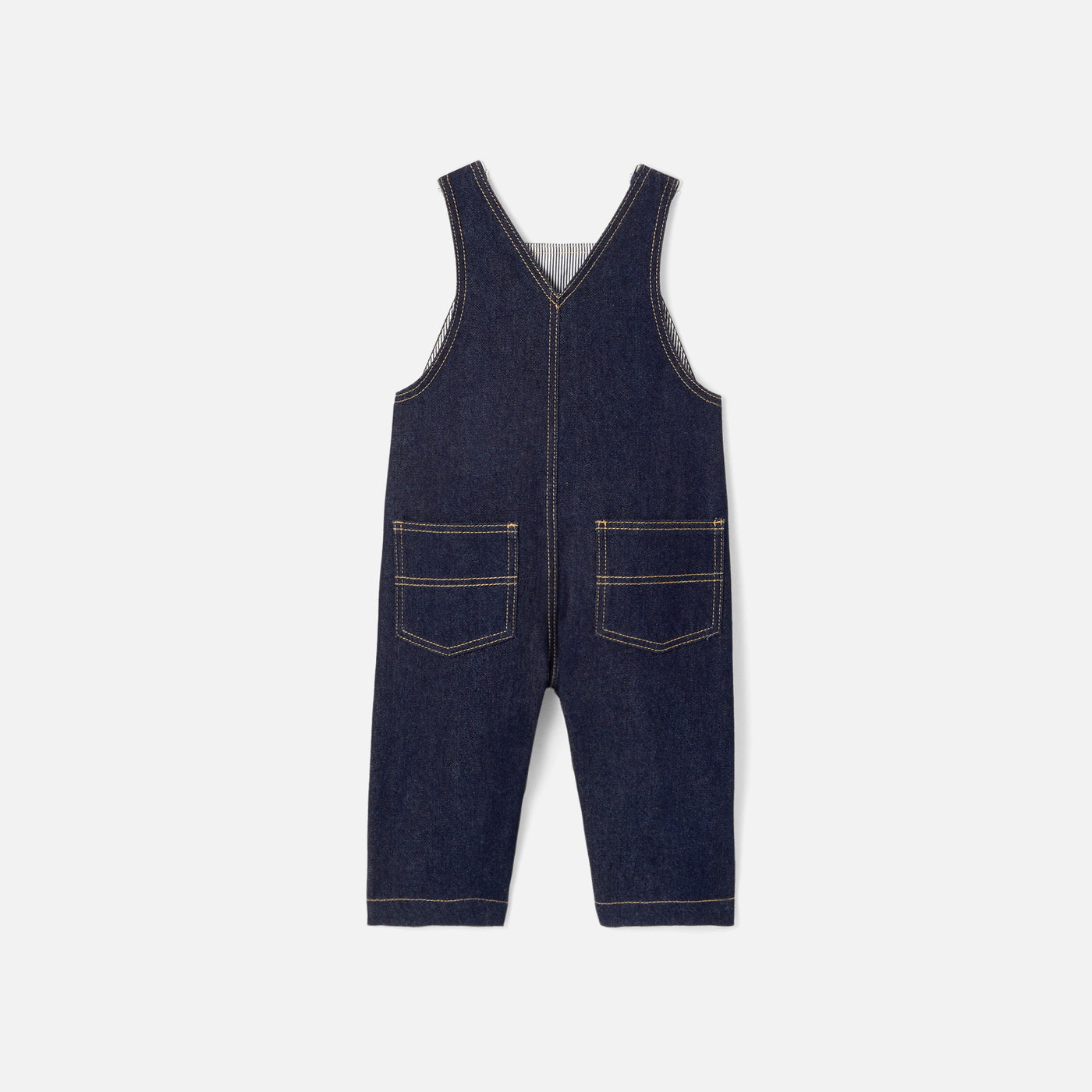 Baby boy denim dungarees