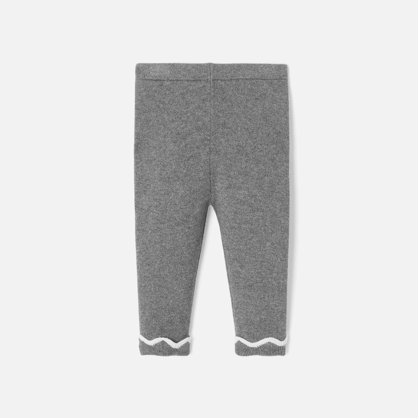 Baby girl knit trousers