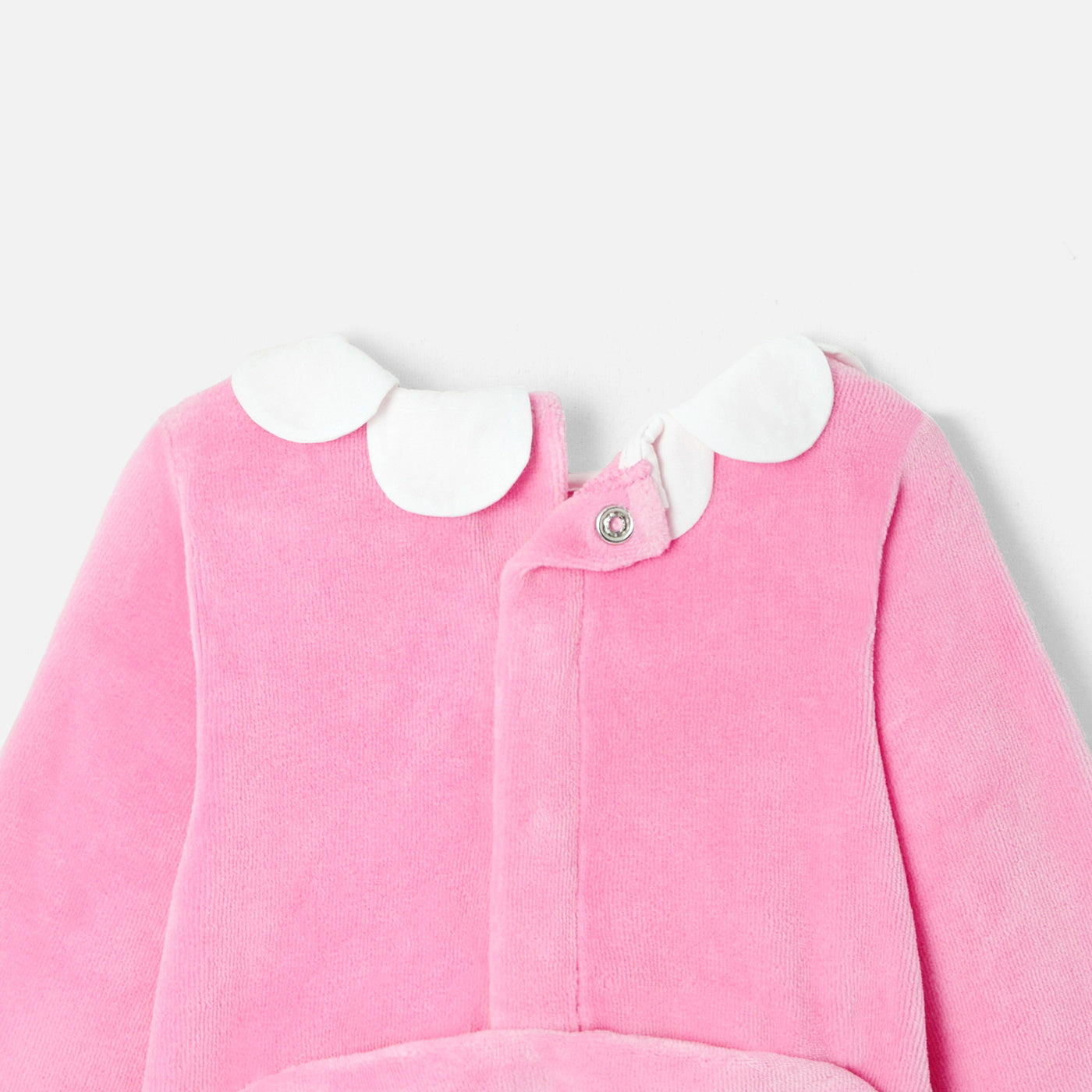 Baby girl velvet pyjamas