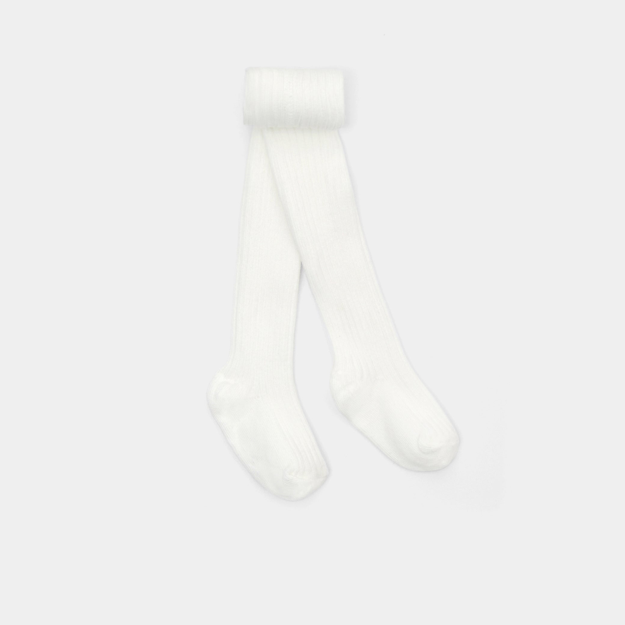 Baby ribbed tights