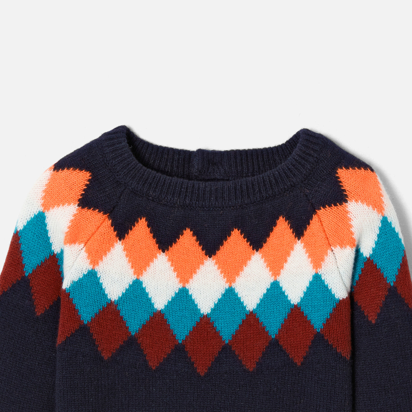 Baby boy jacquard jumper