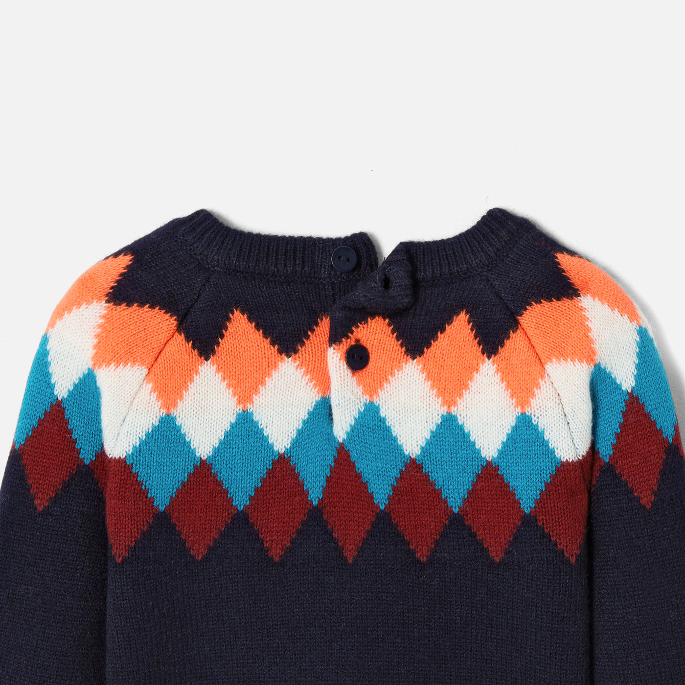 Baby boy jacquard jumper