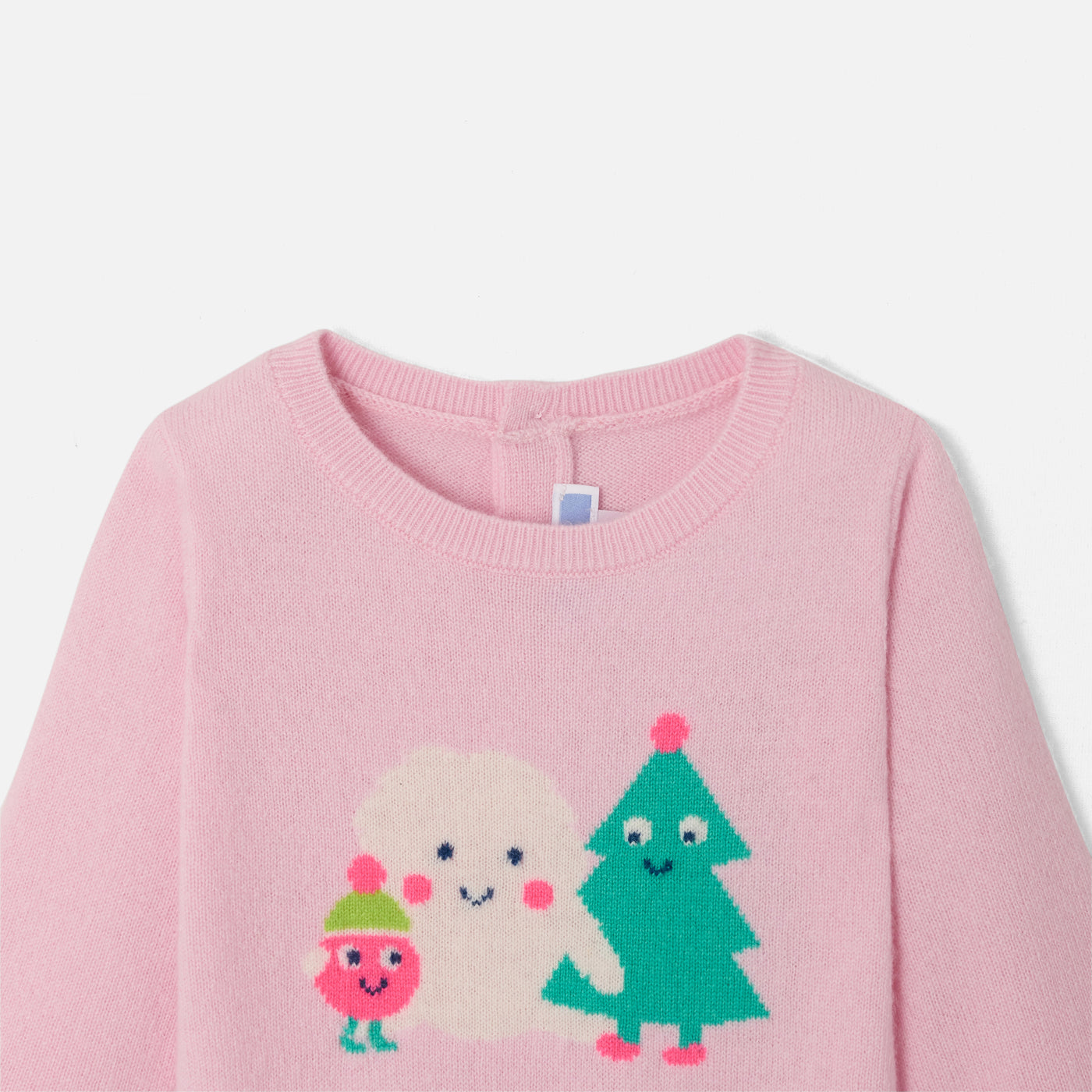 Baby girl cashmere jumpsuit