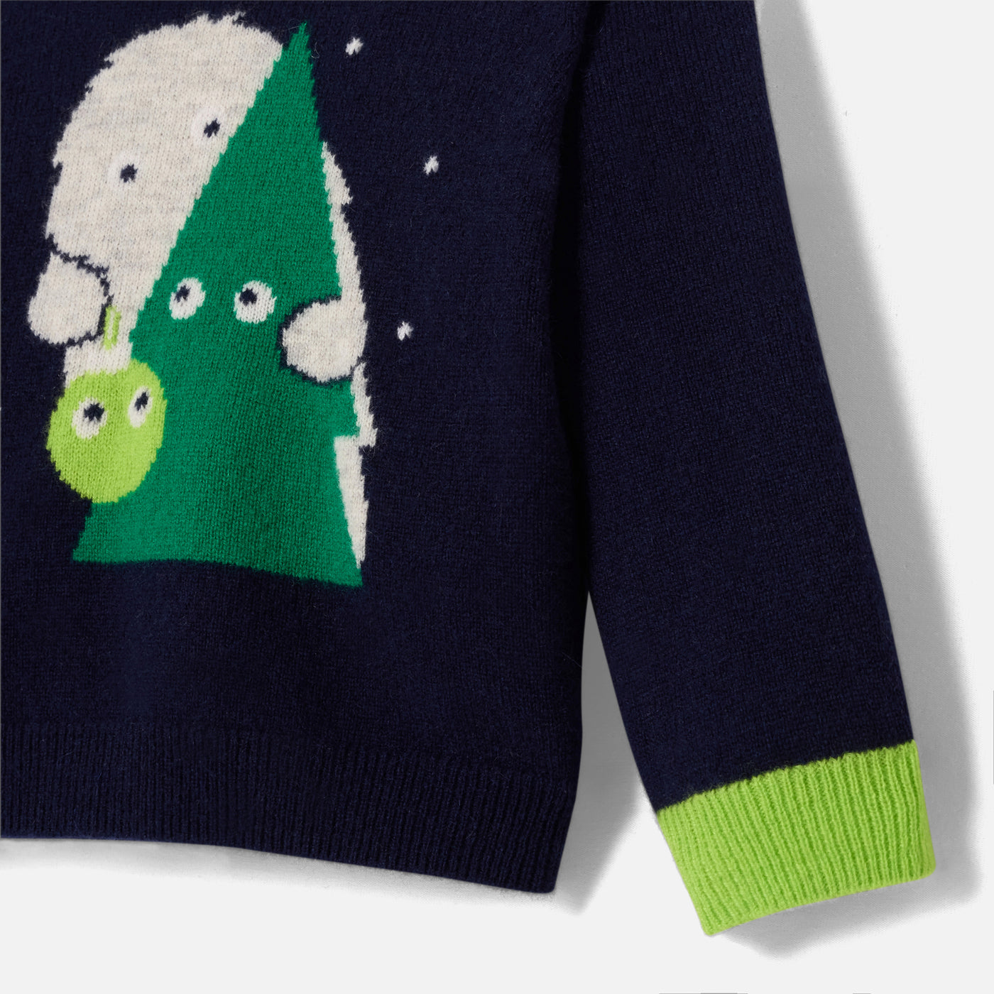 Baby boy cashmere Christmas jumper