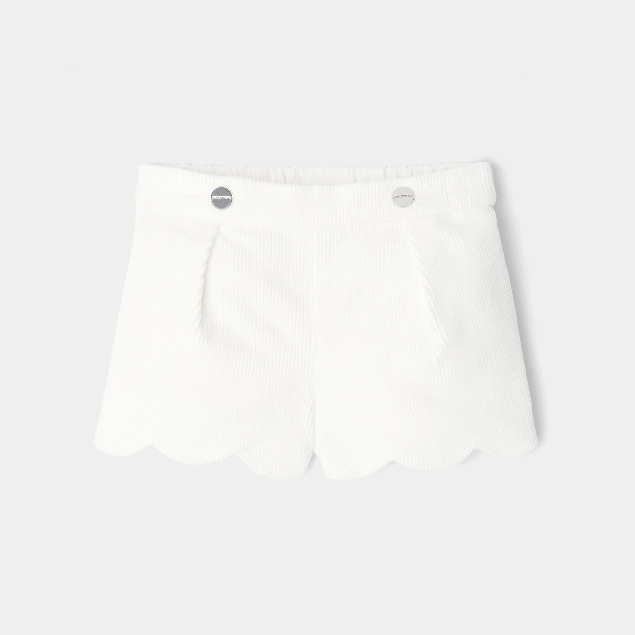 Baby girl velvet shorts