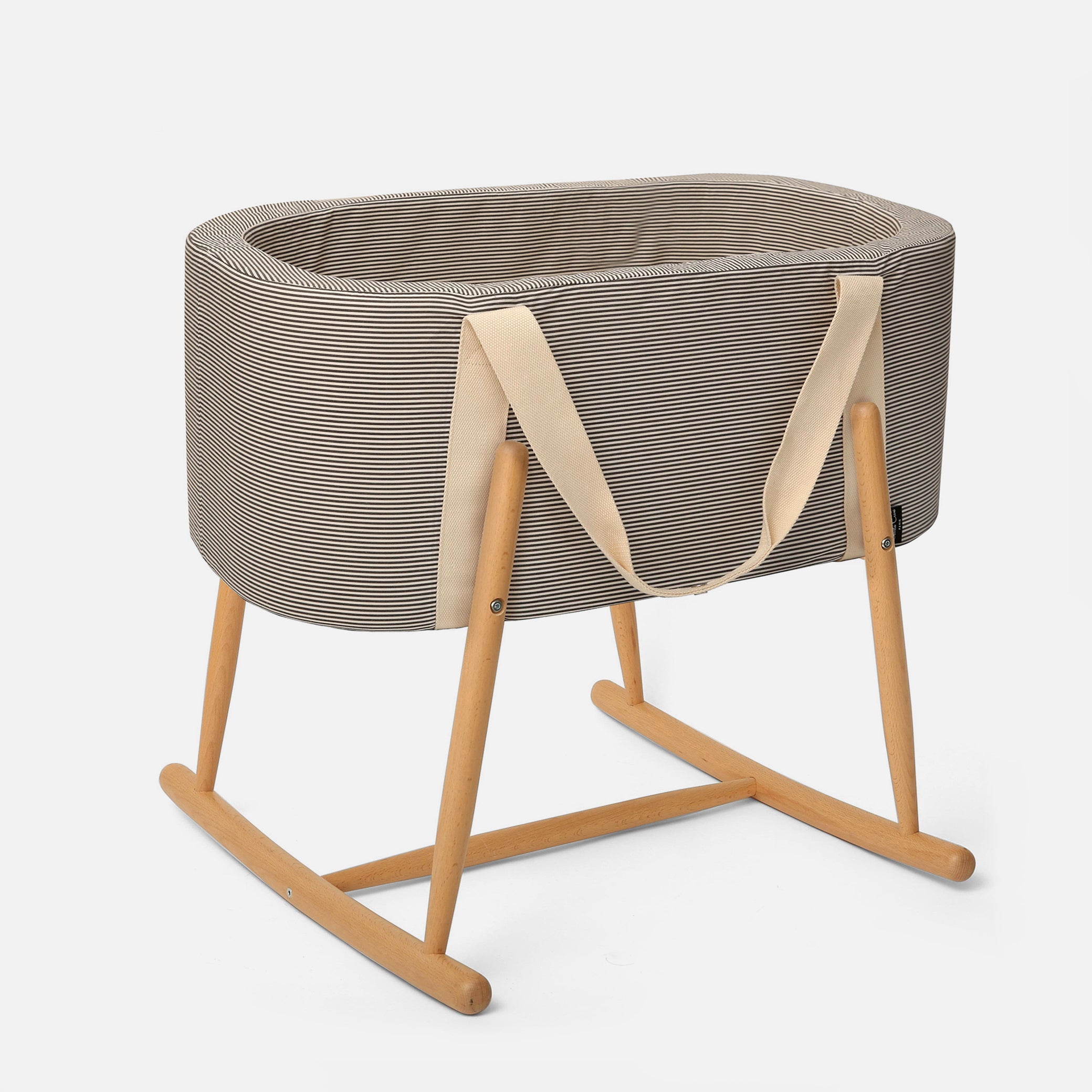 Charlie Crane x Jacadi KUKO bassinet wooden stand