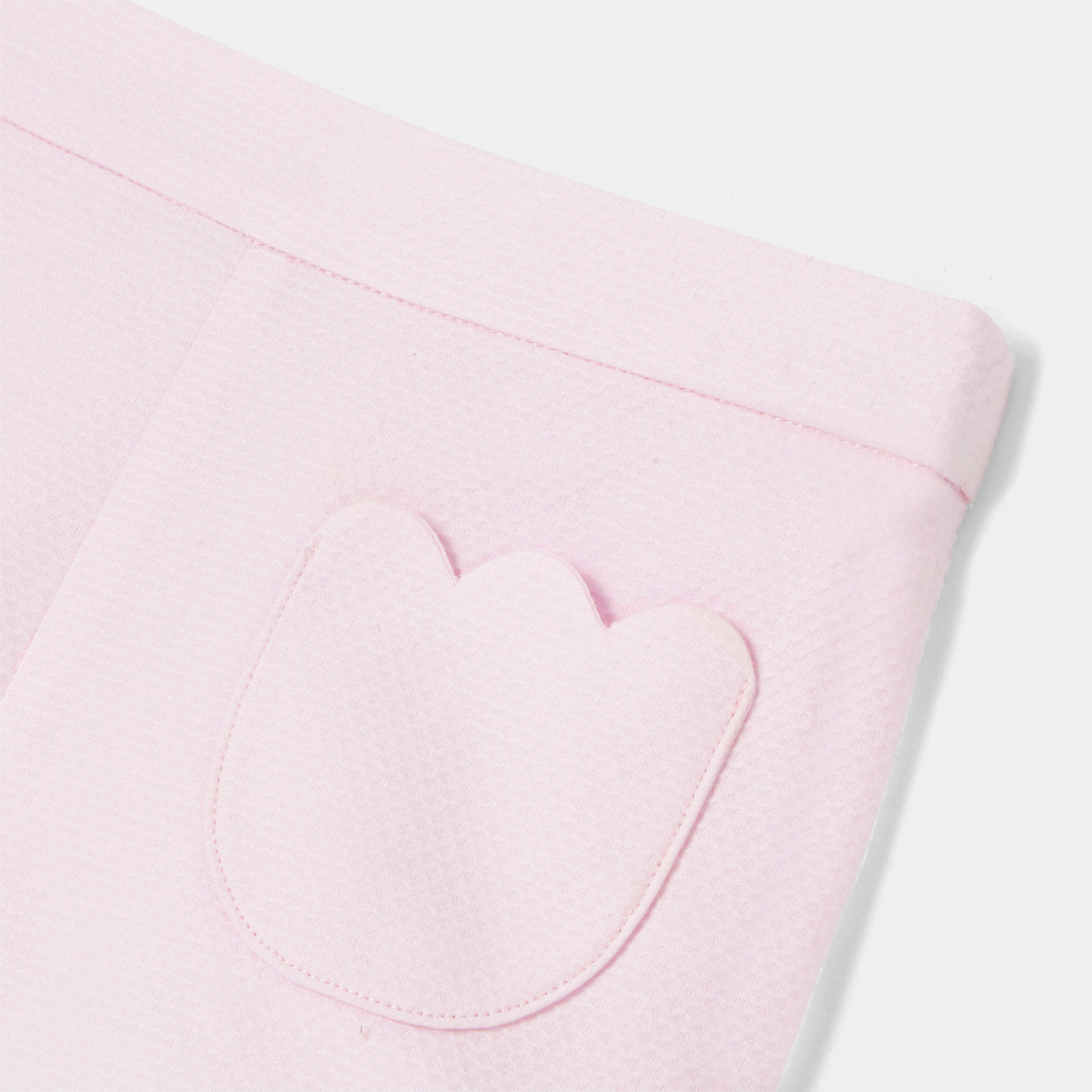 Baby girl shorts in cotton piqué