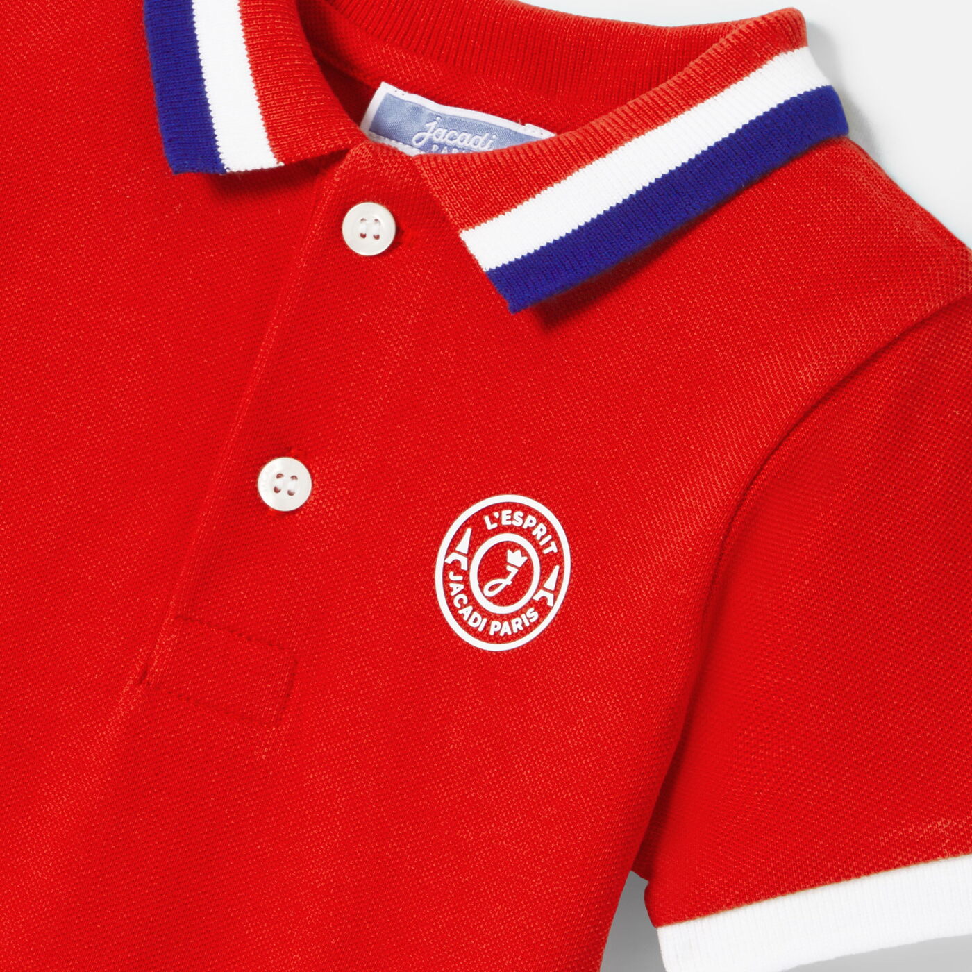 Baby boy short-sleeved polo shirt