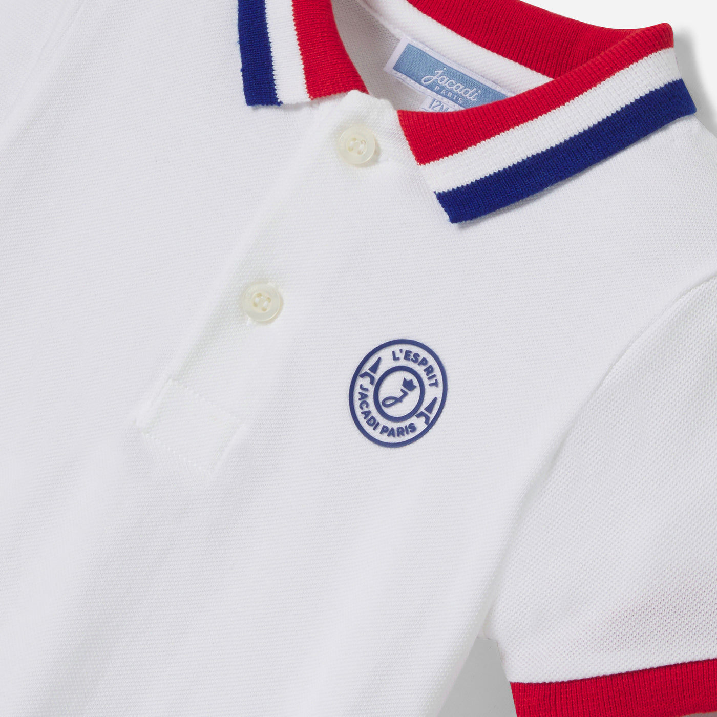 Baby boy short-sleeved polo shirt