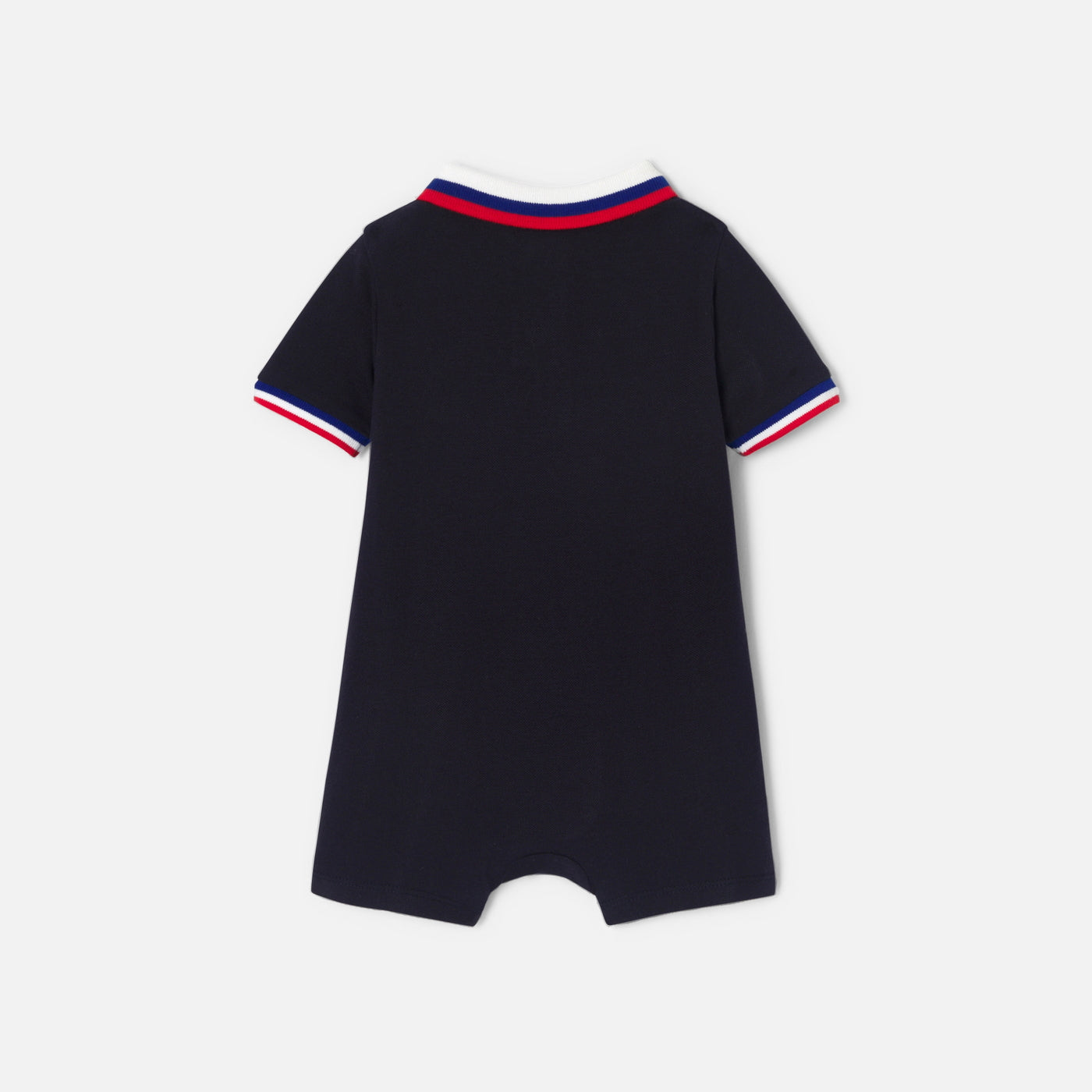 Baby boy polo romper