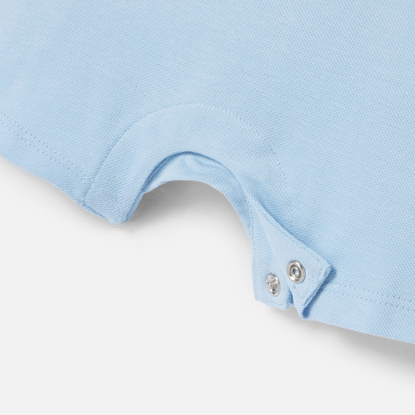 Baby boy polo romper