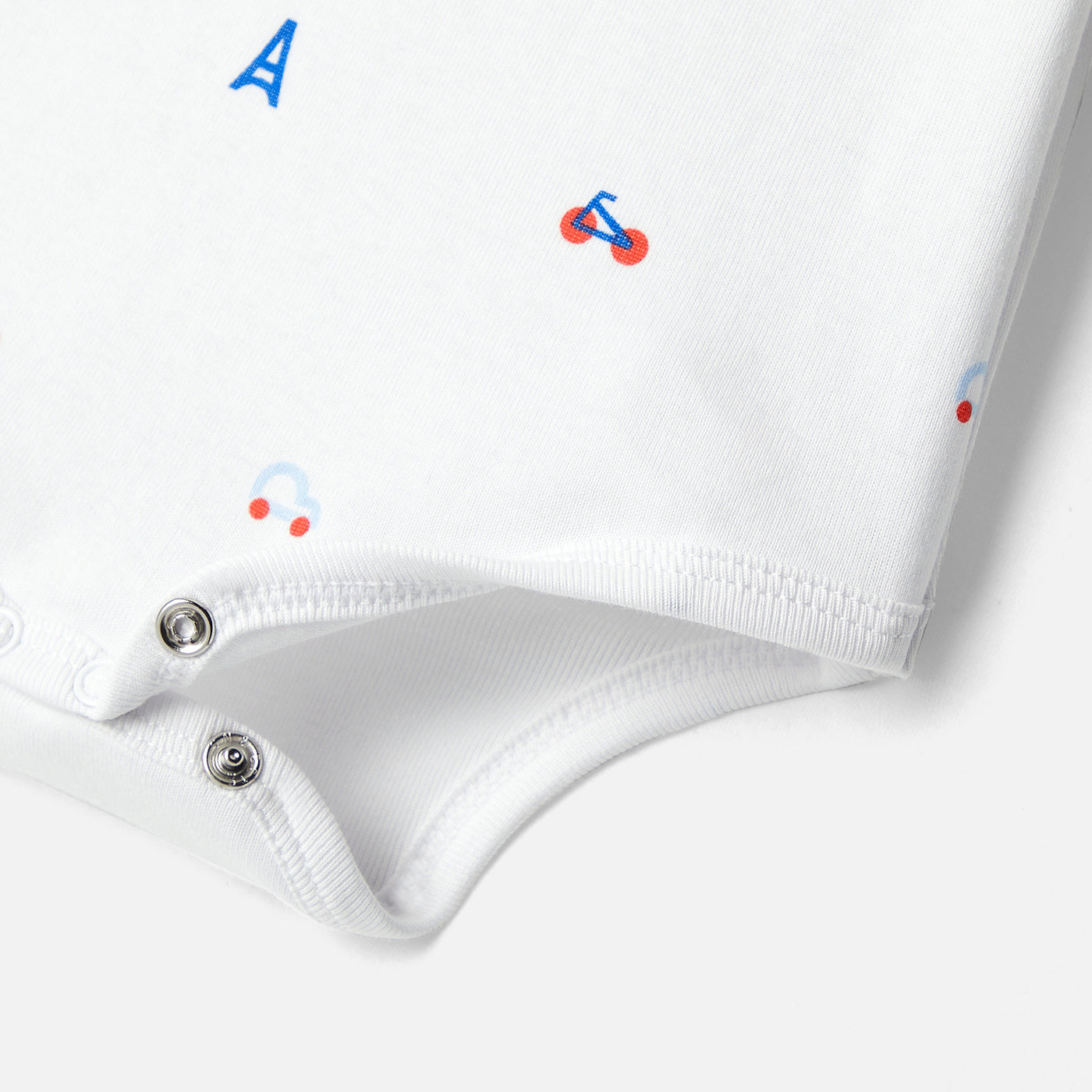 Baby boy polo bodysuit