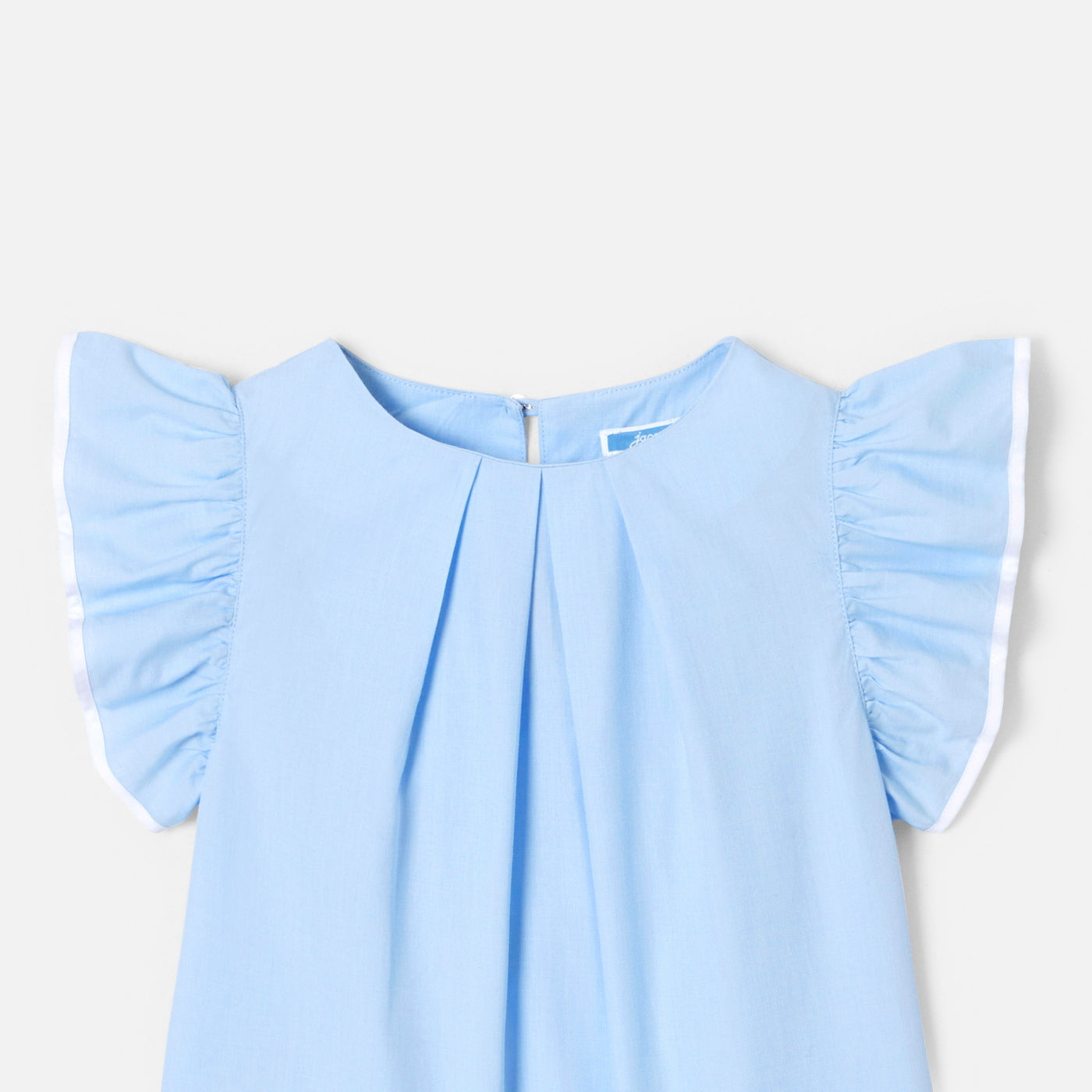 Girl blouse in fil à fil