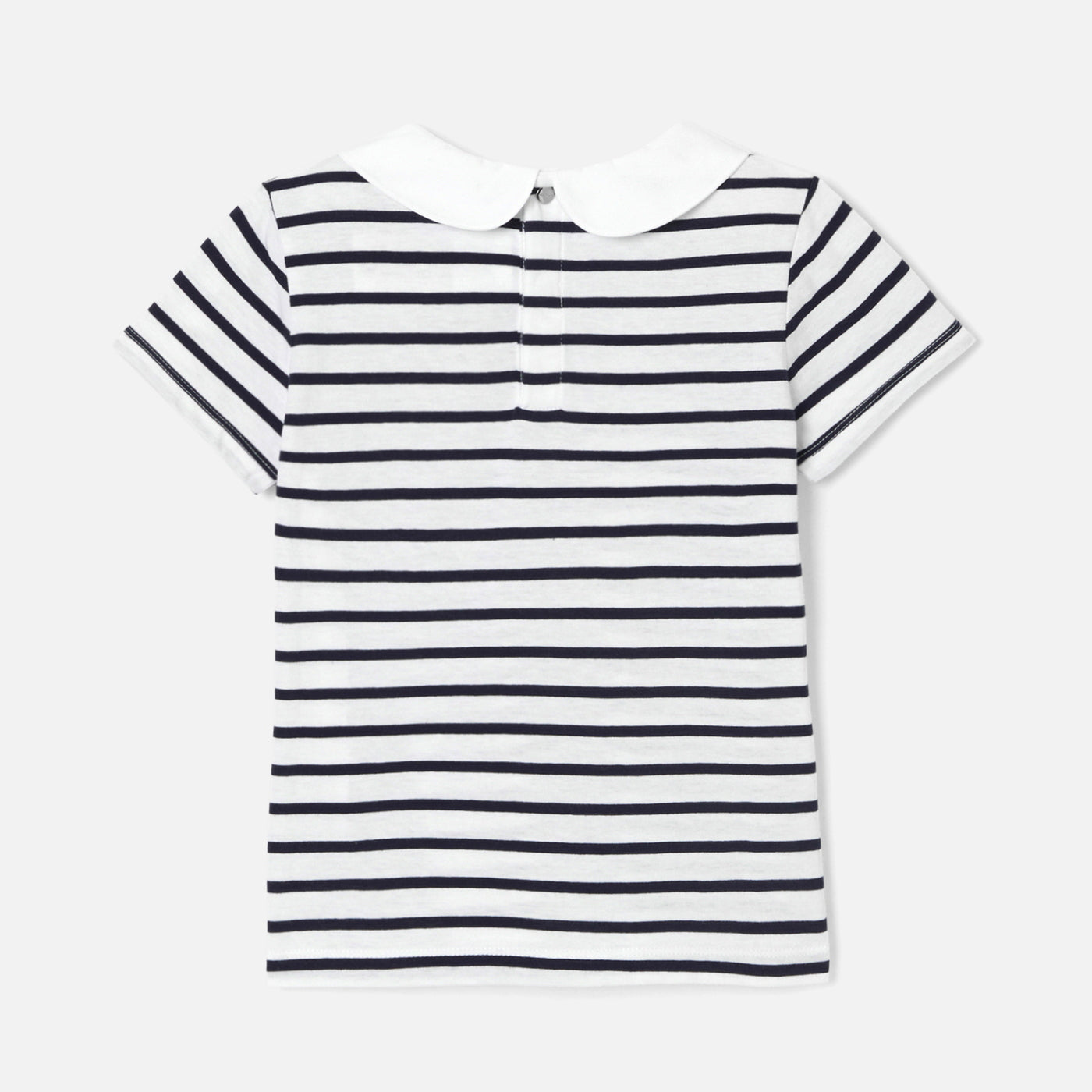 Girl striped polo shirt