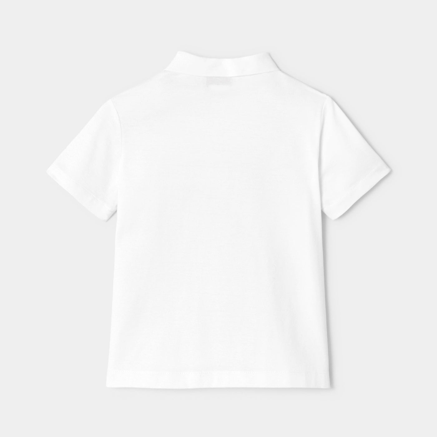 Boy mercerised ceremony polo shirt