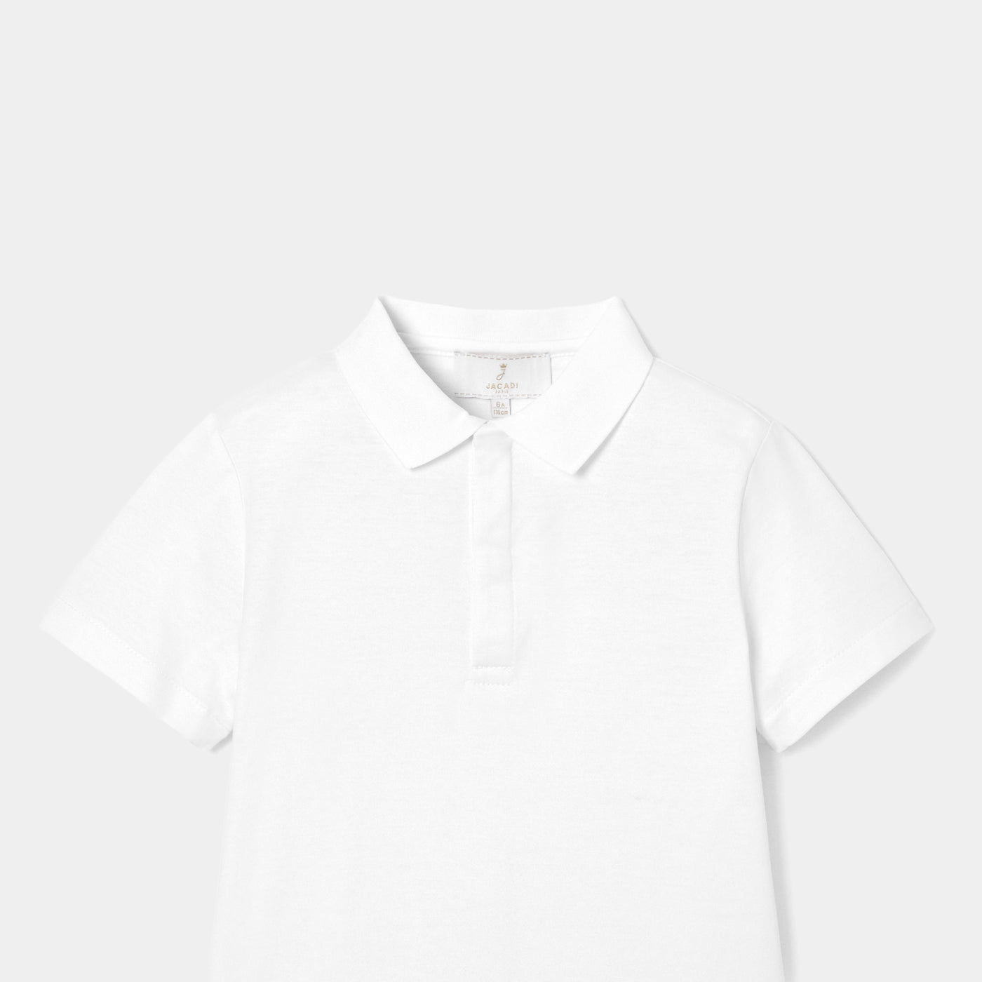 Boy mercerised ceremony polo shirt