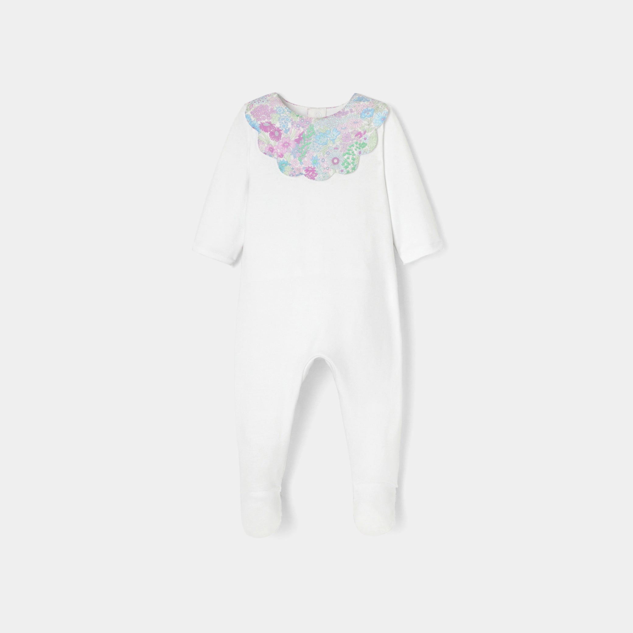 Baby girl pyjamas in interlock