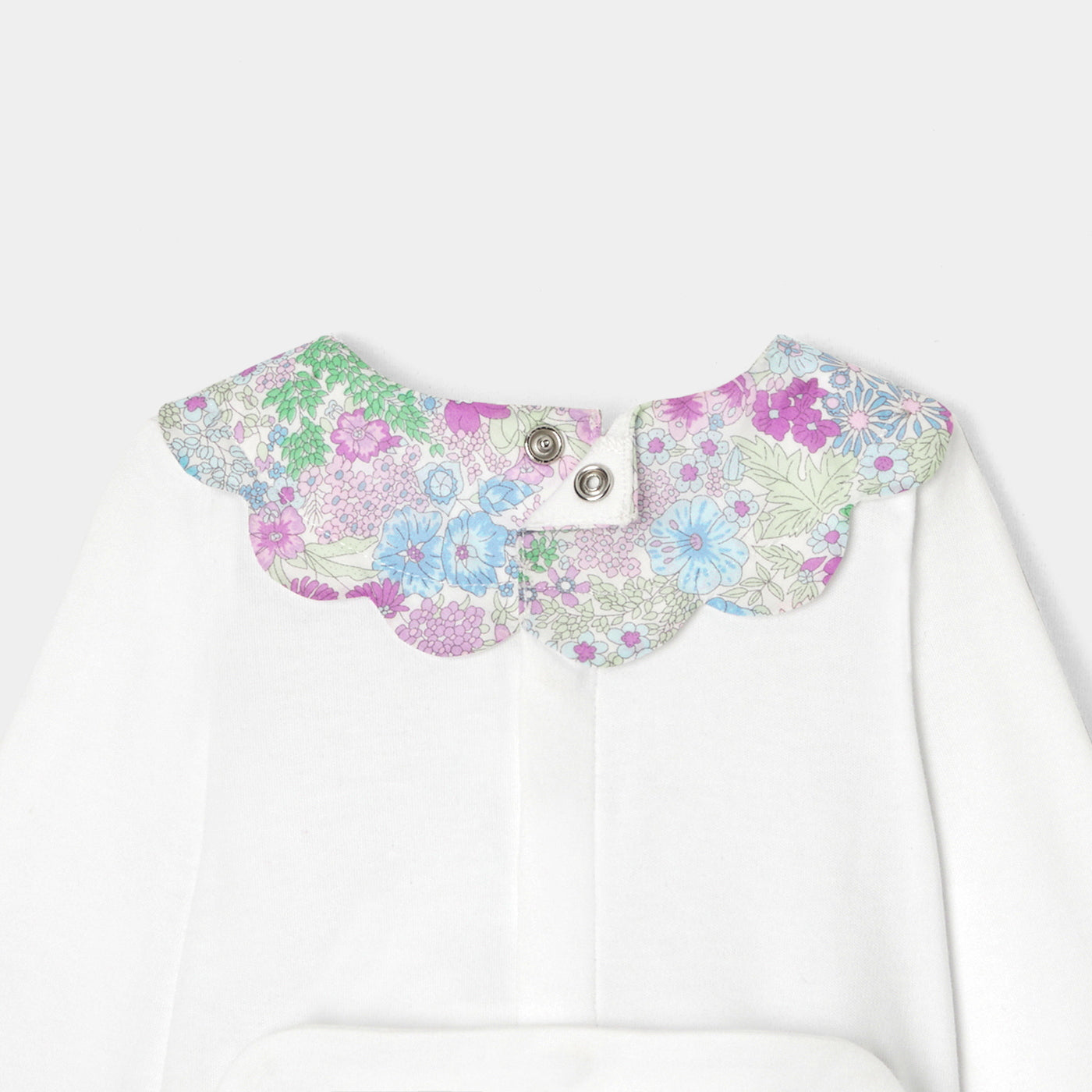 Baby girl pyjamas in interlock