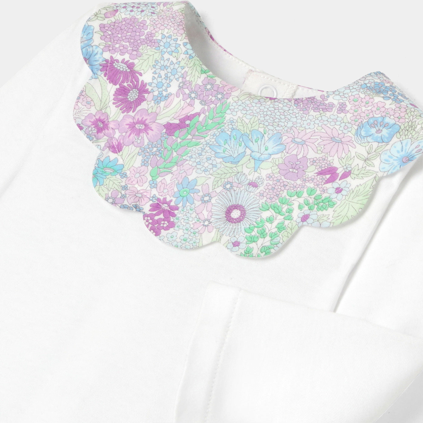 Baby girl pyjamas in interlock