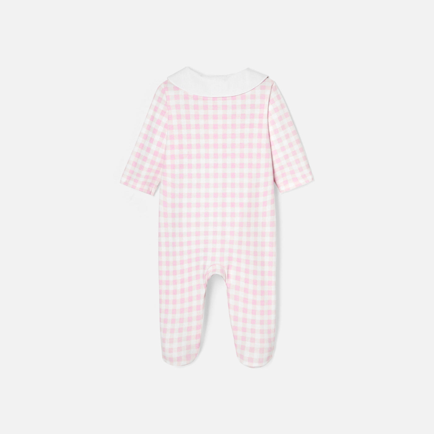 Baby girl gingham print pyjamas