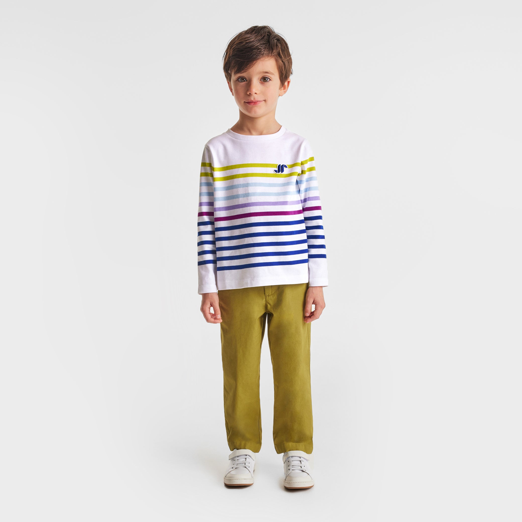 Boy twill trousers