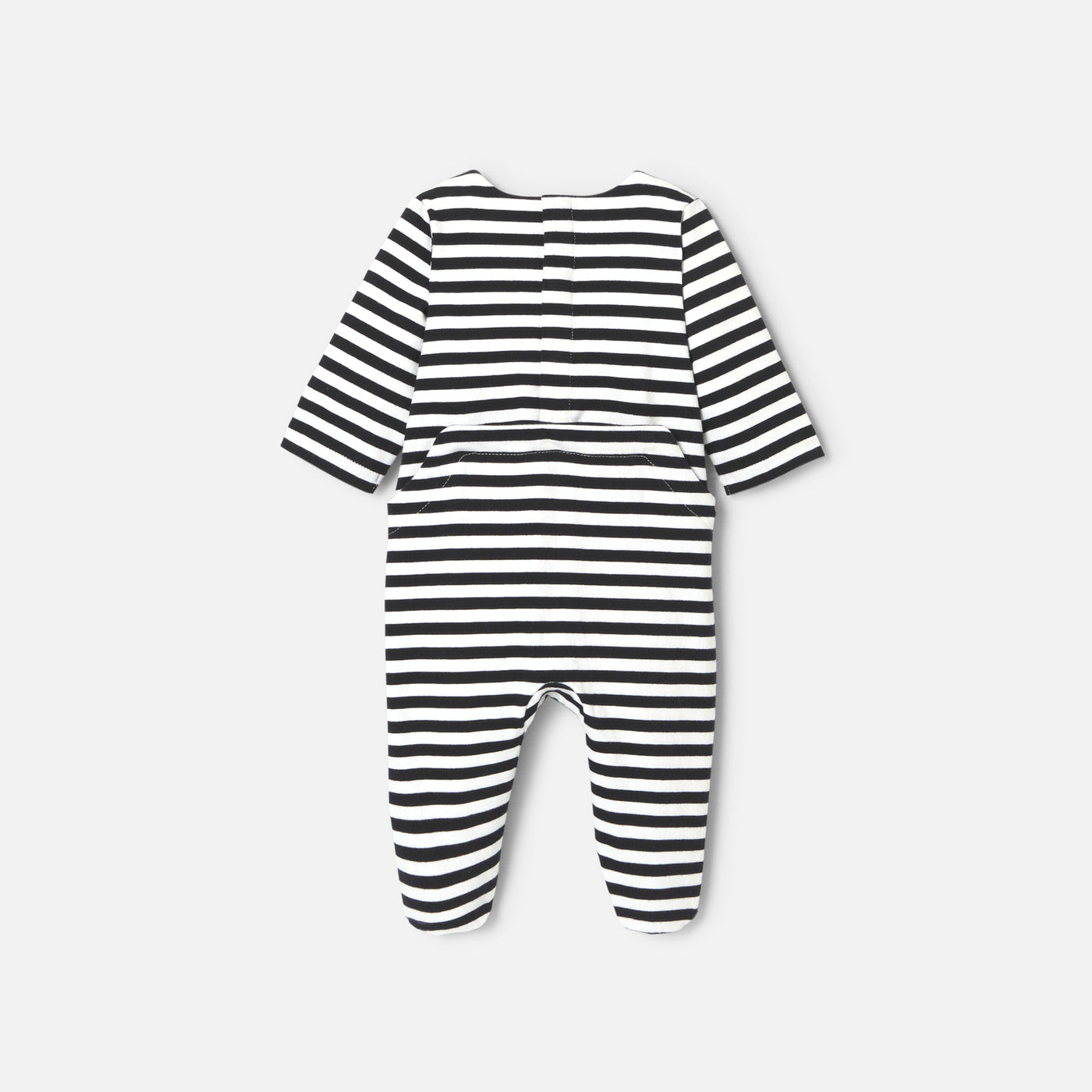 Baby boy pyjamas in striped jersey