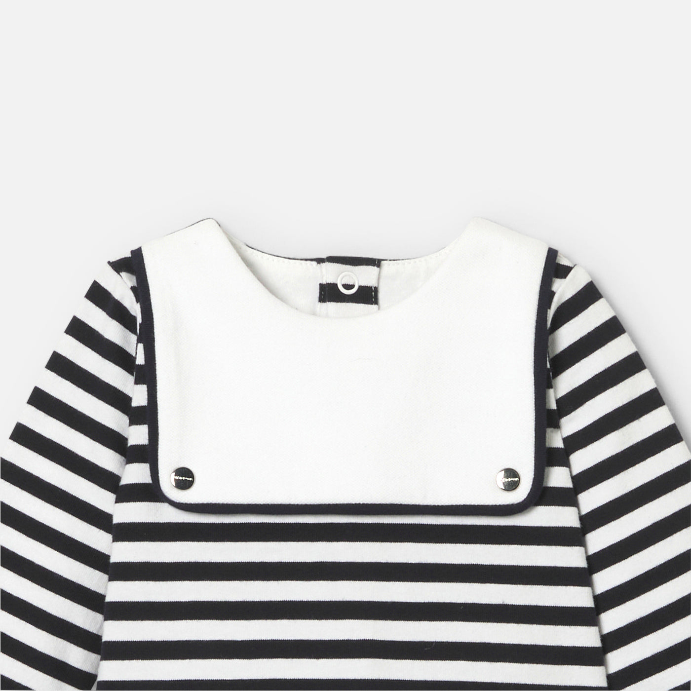 Baby boy pyjamas in striped jersey